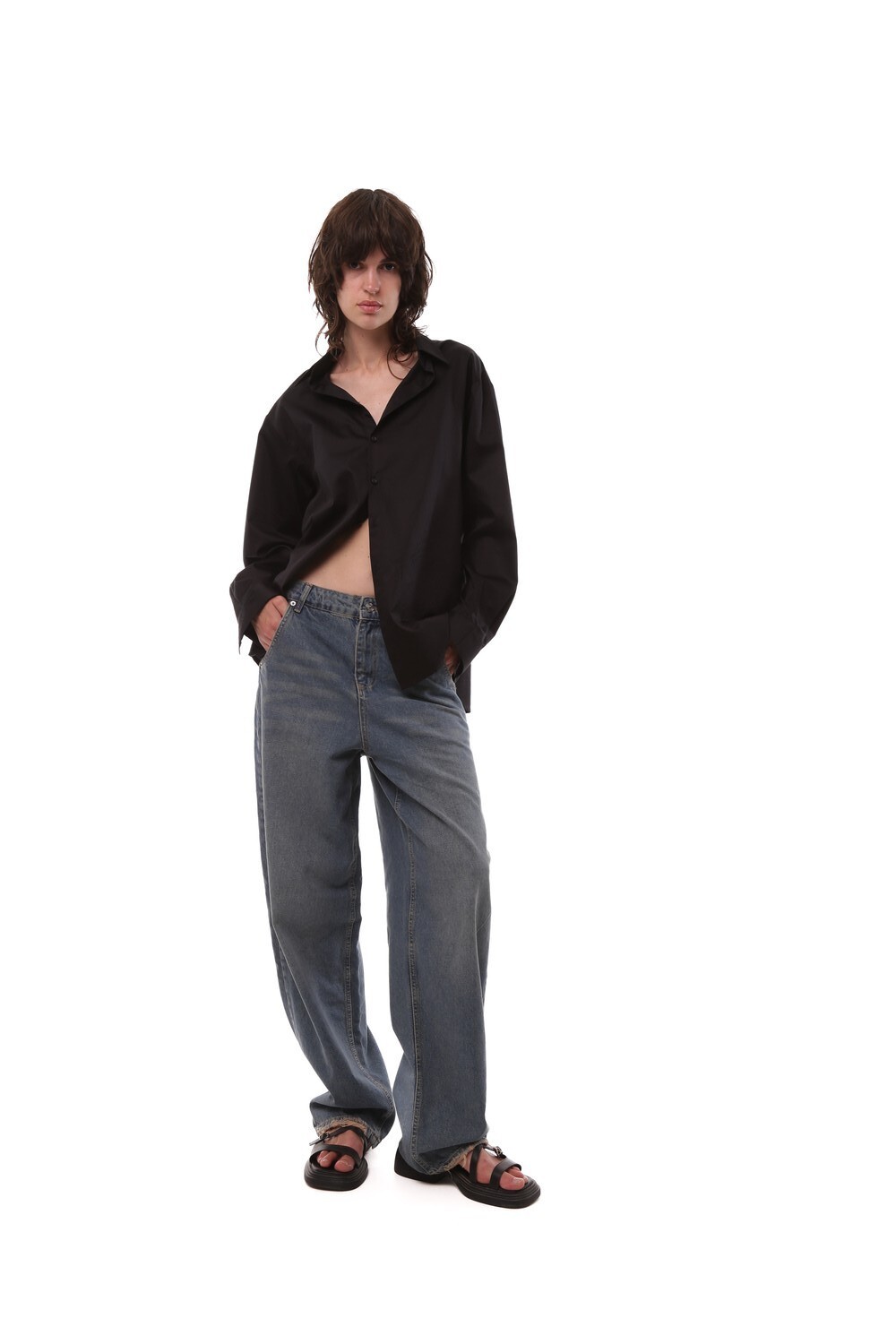 Black shirt oversize