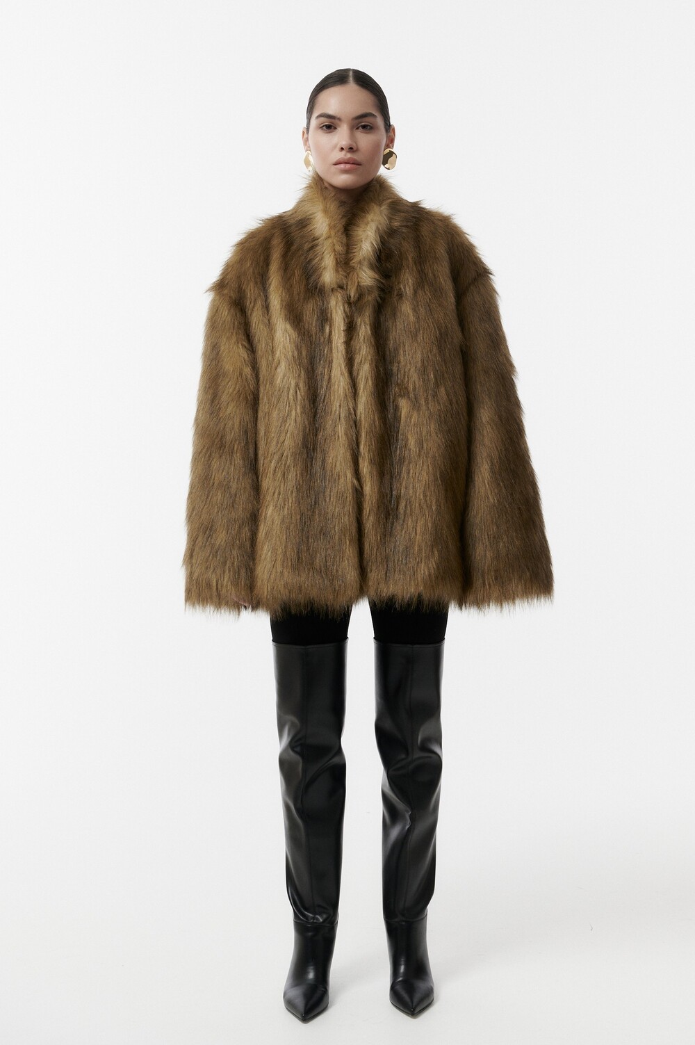 Fur coat short Monica