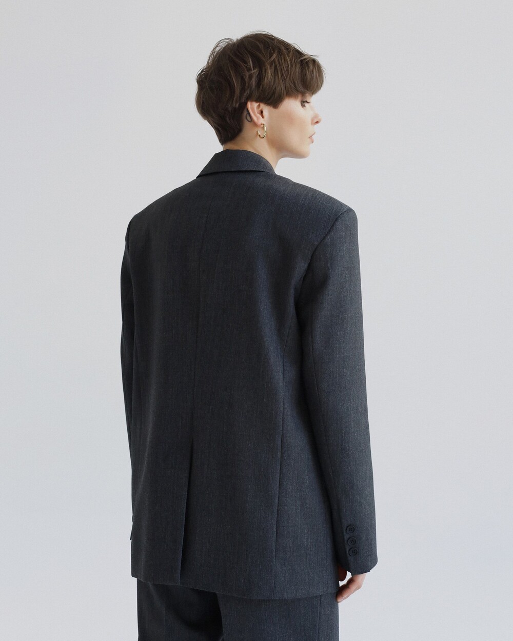 Wool jacket grey