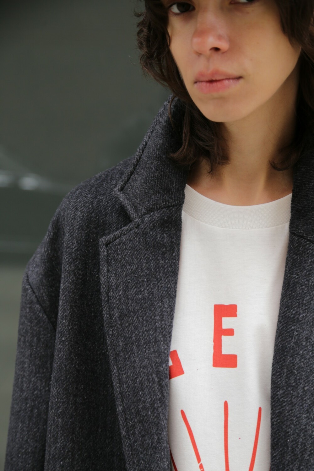 Coat - herringbone jacket