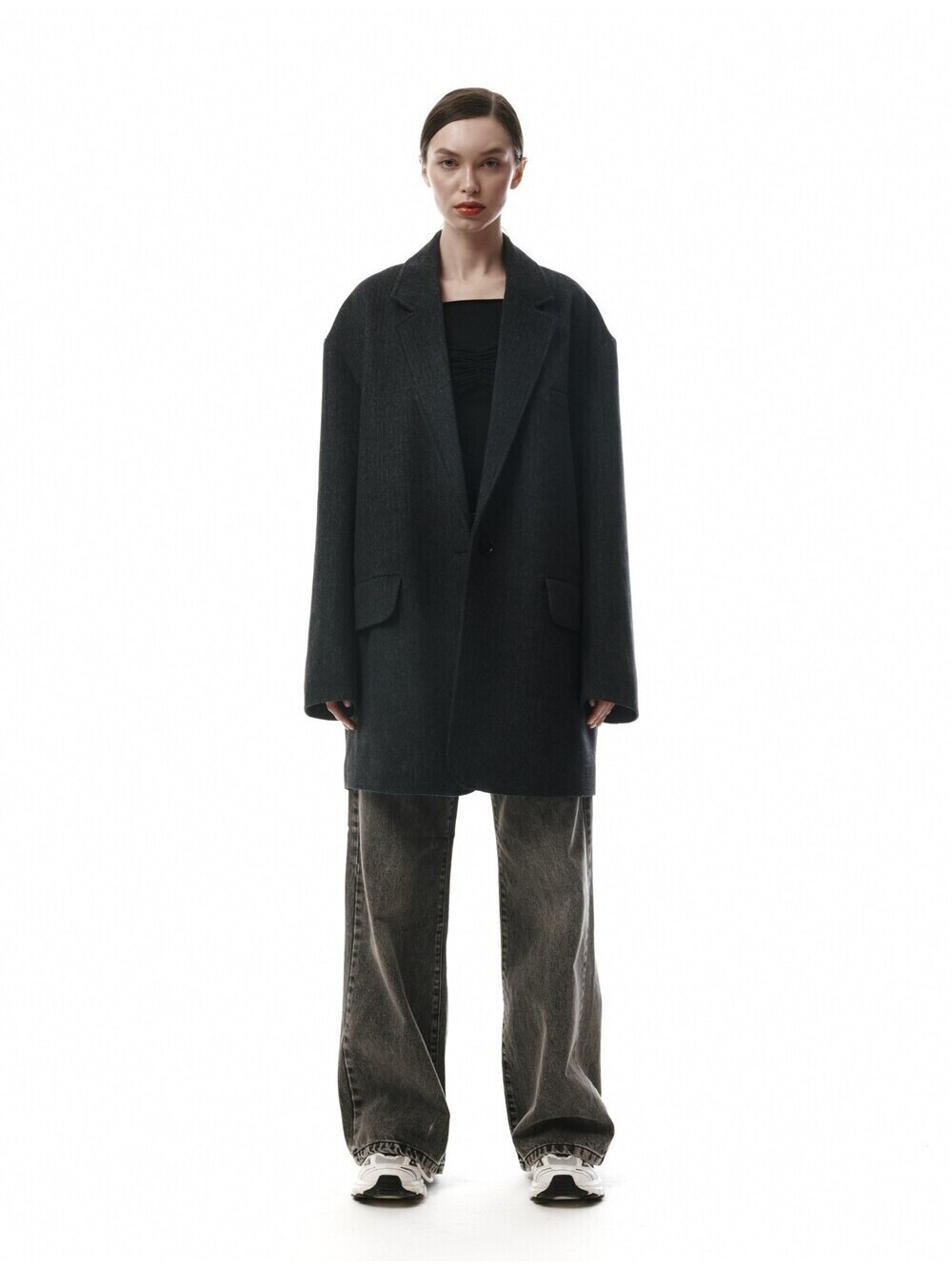 Coat - herringbone jacket