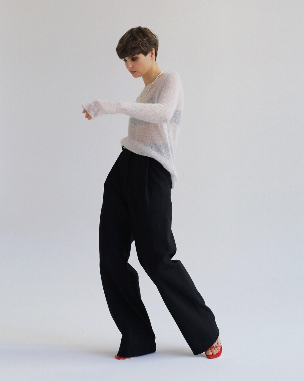 Wool trousers