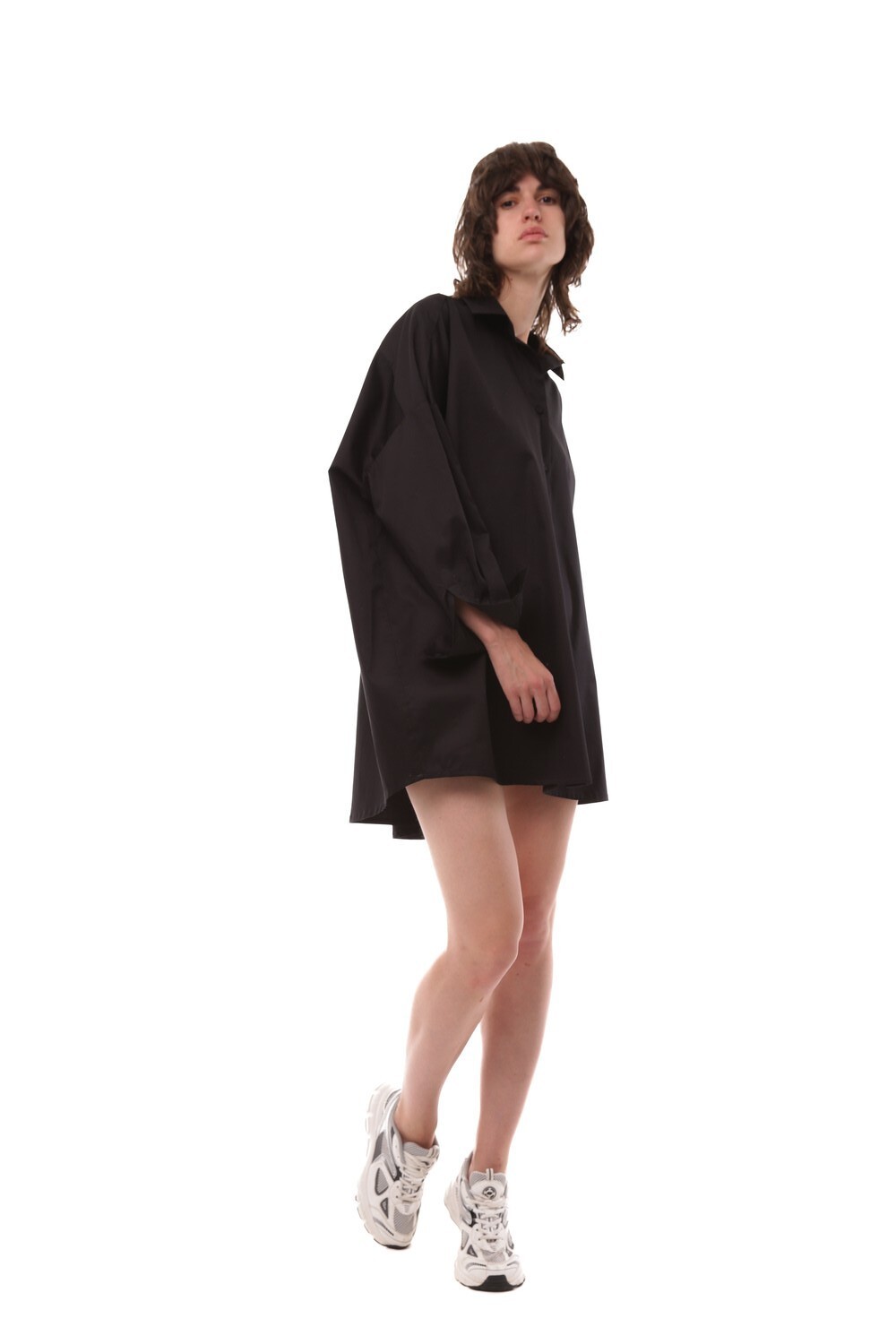 Shirt dress black