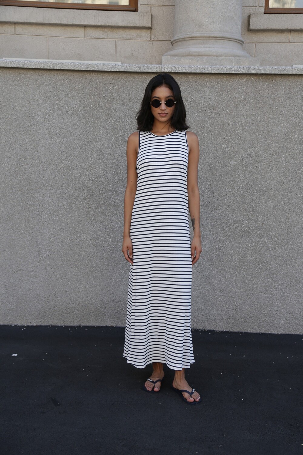 Striped T-shirt dress