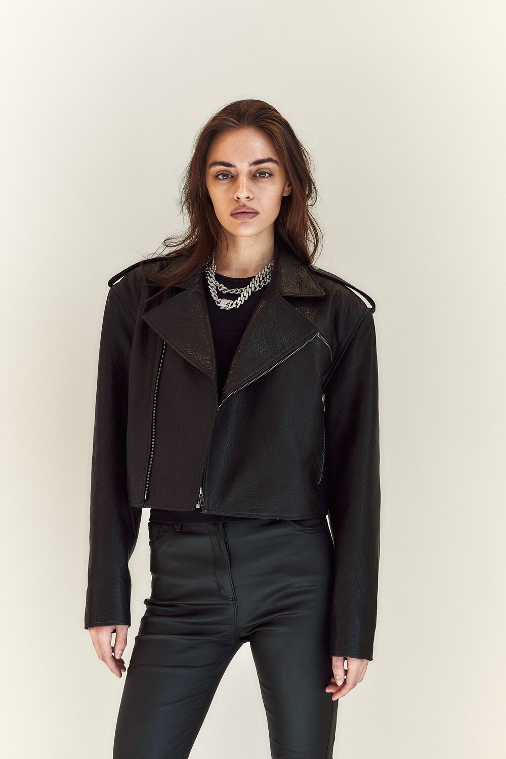 Genuine leather jacket