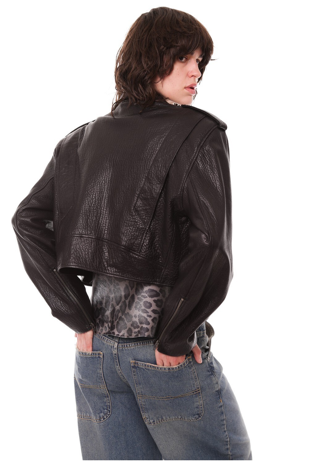 Genuine leather jacket