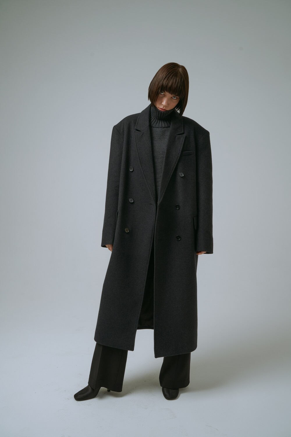 Grandfather's coat in color graphite