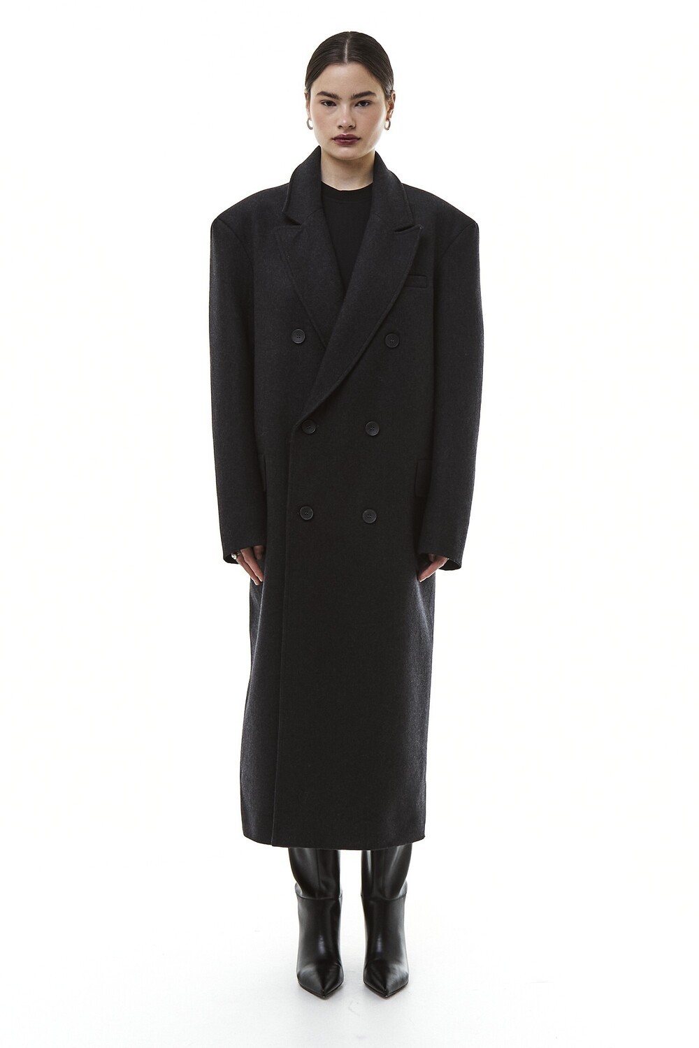 Grandfather's coat in color graphite