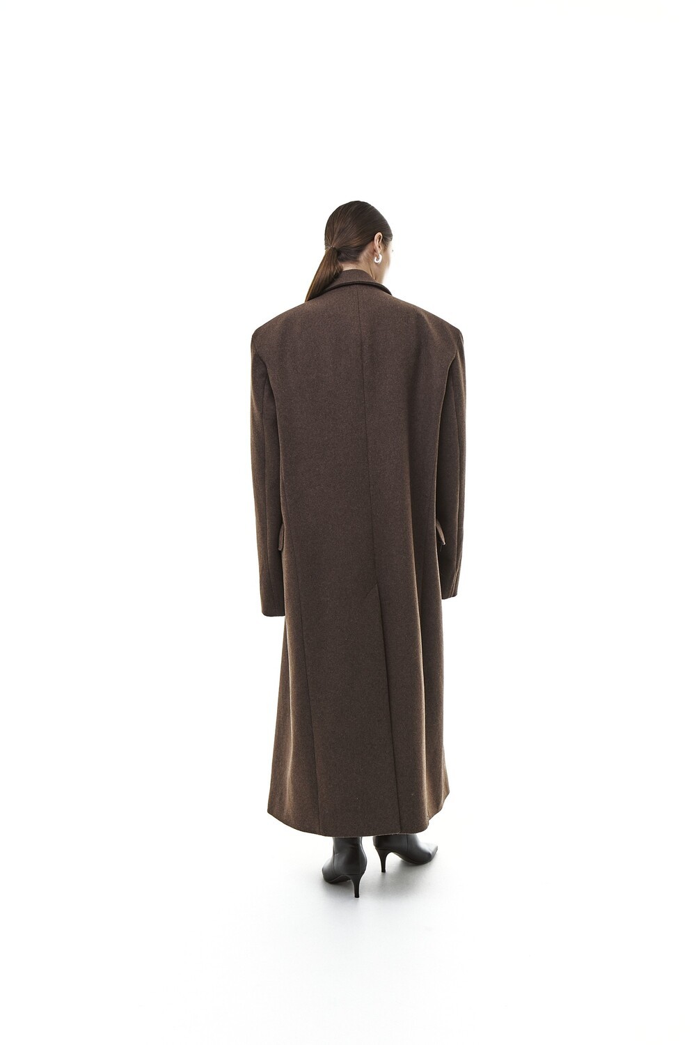 Grandfather's coat in tobacco color
