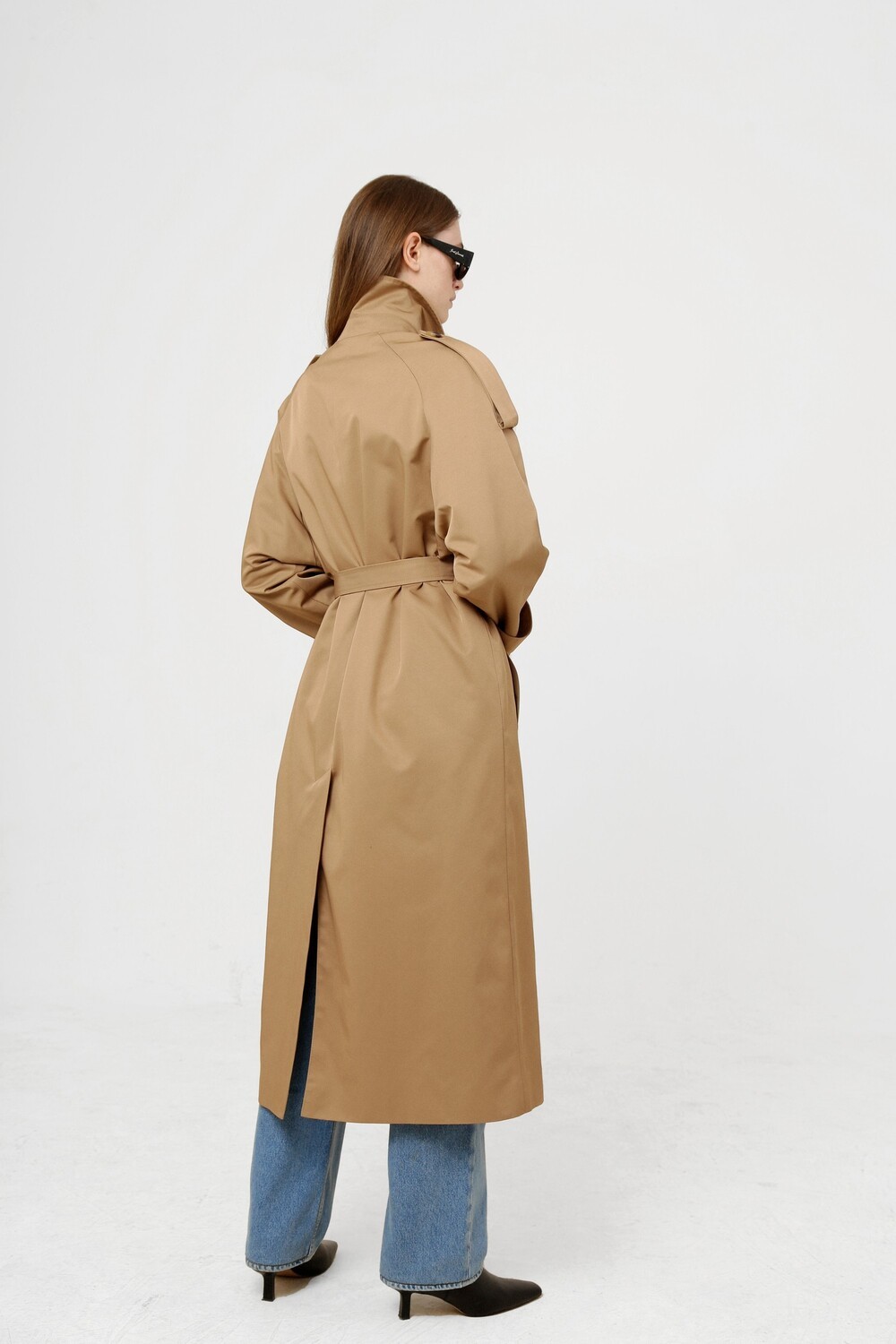 Single-breasted raincoat