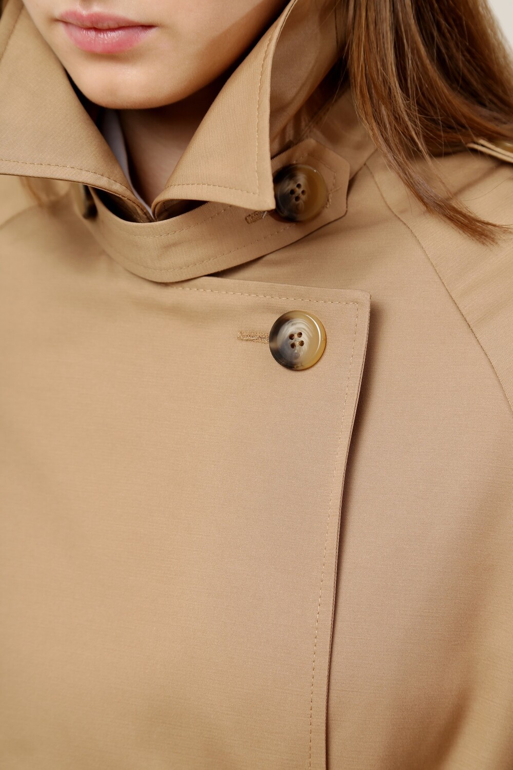 Single-breasted raincoat