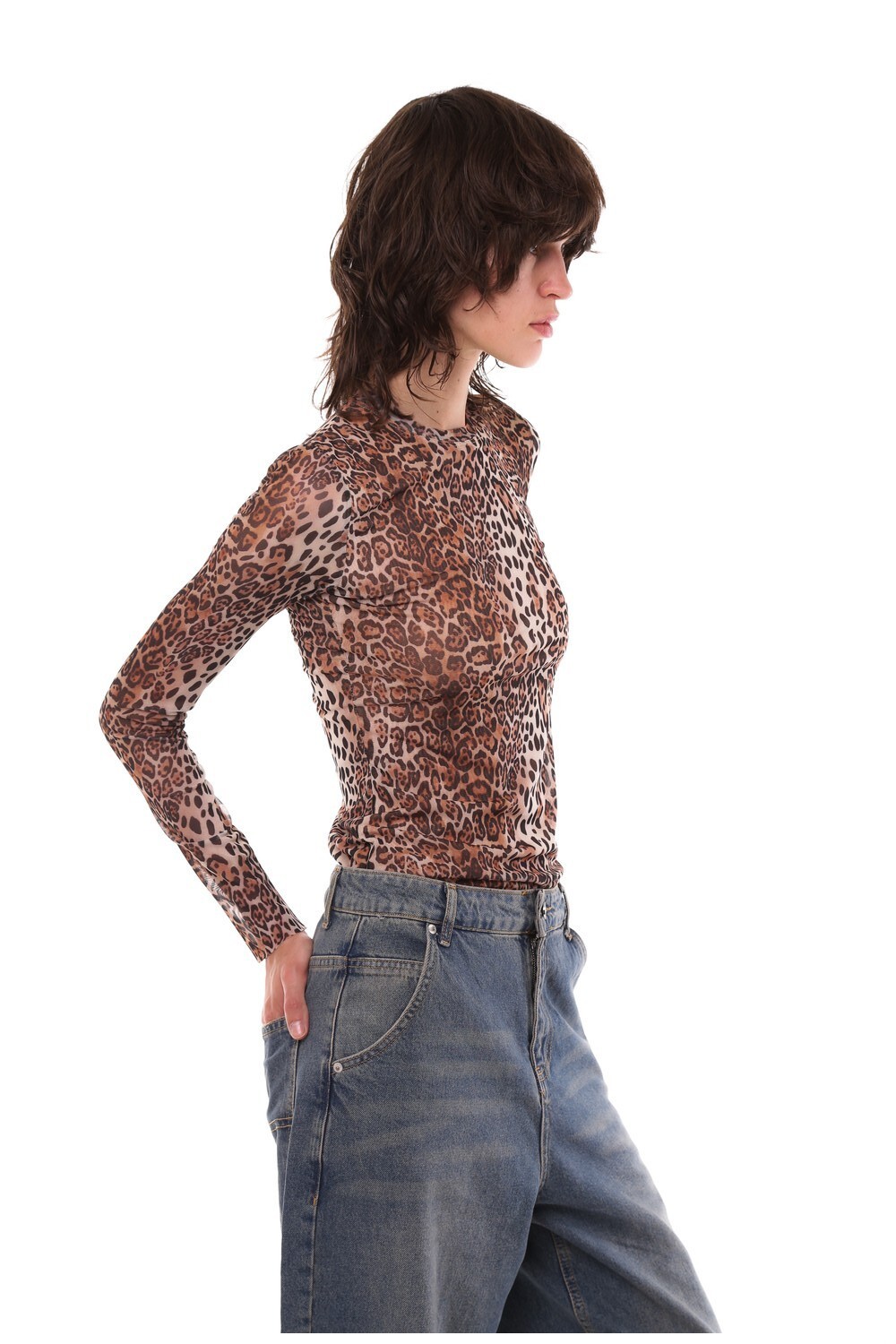 Longsleeve leopard