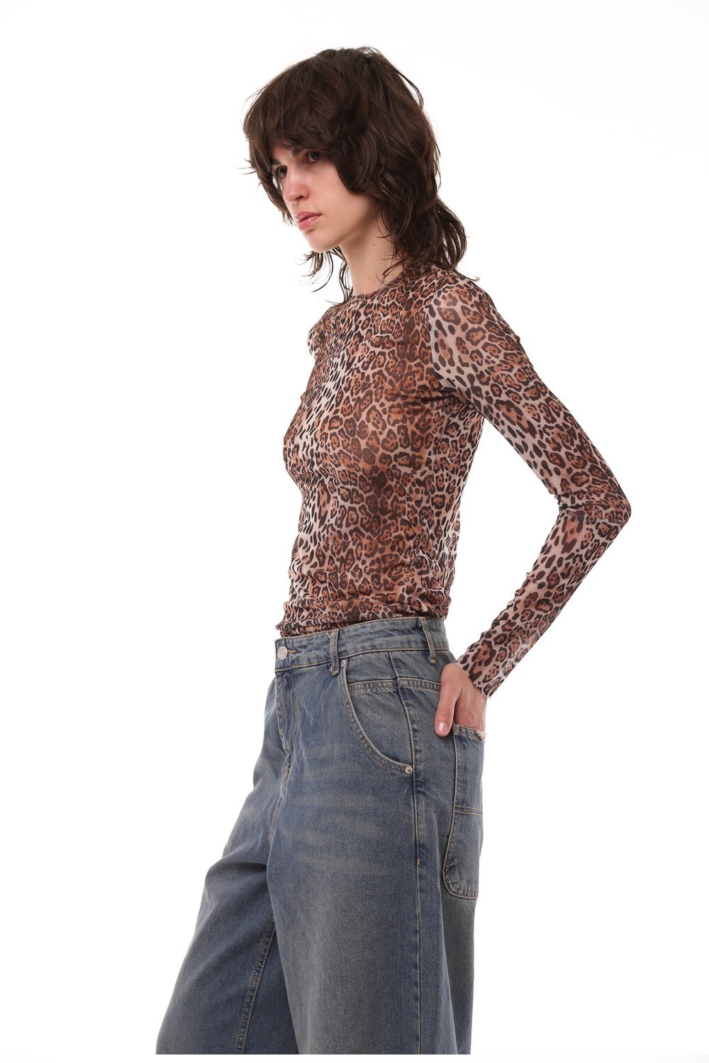 Longsleeve leopard