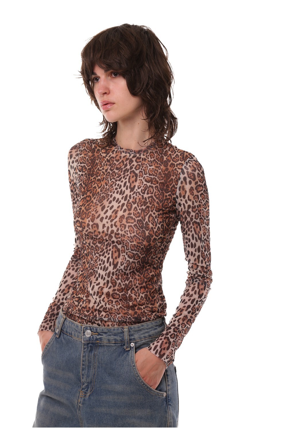 Longsleeve leopard