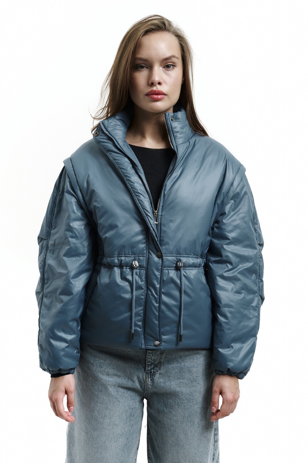 Muscovite girl jacket in blue