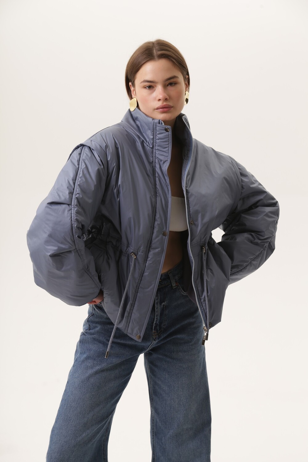 Muscovite girl jacket in blue