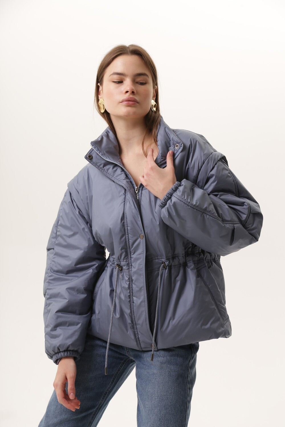 Muscovite girl jacket in blue