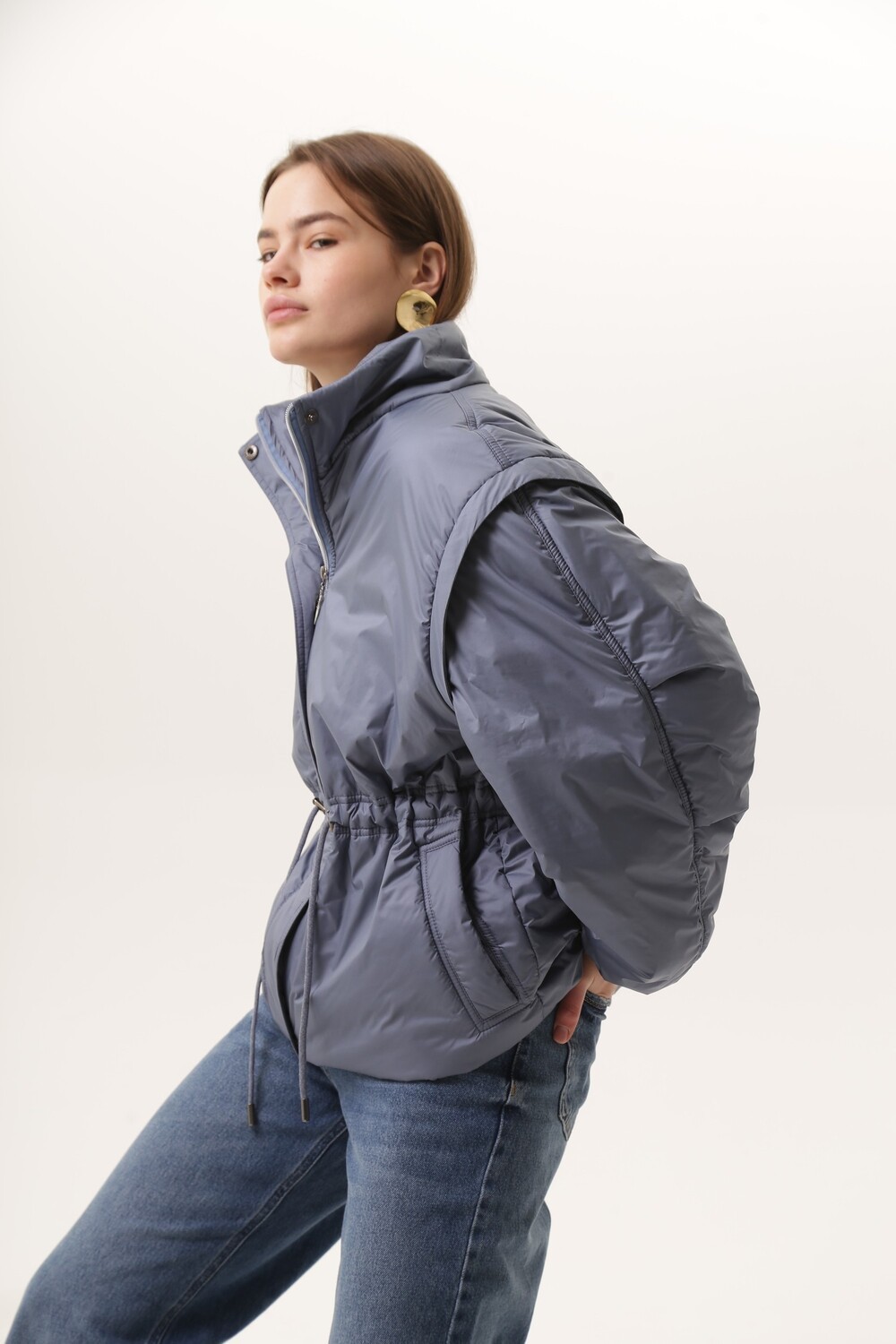 Muscovite girl jacket in blue