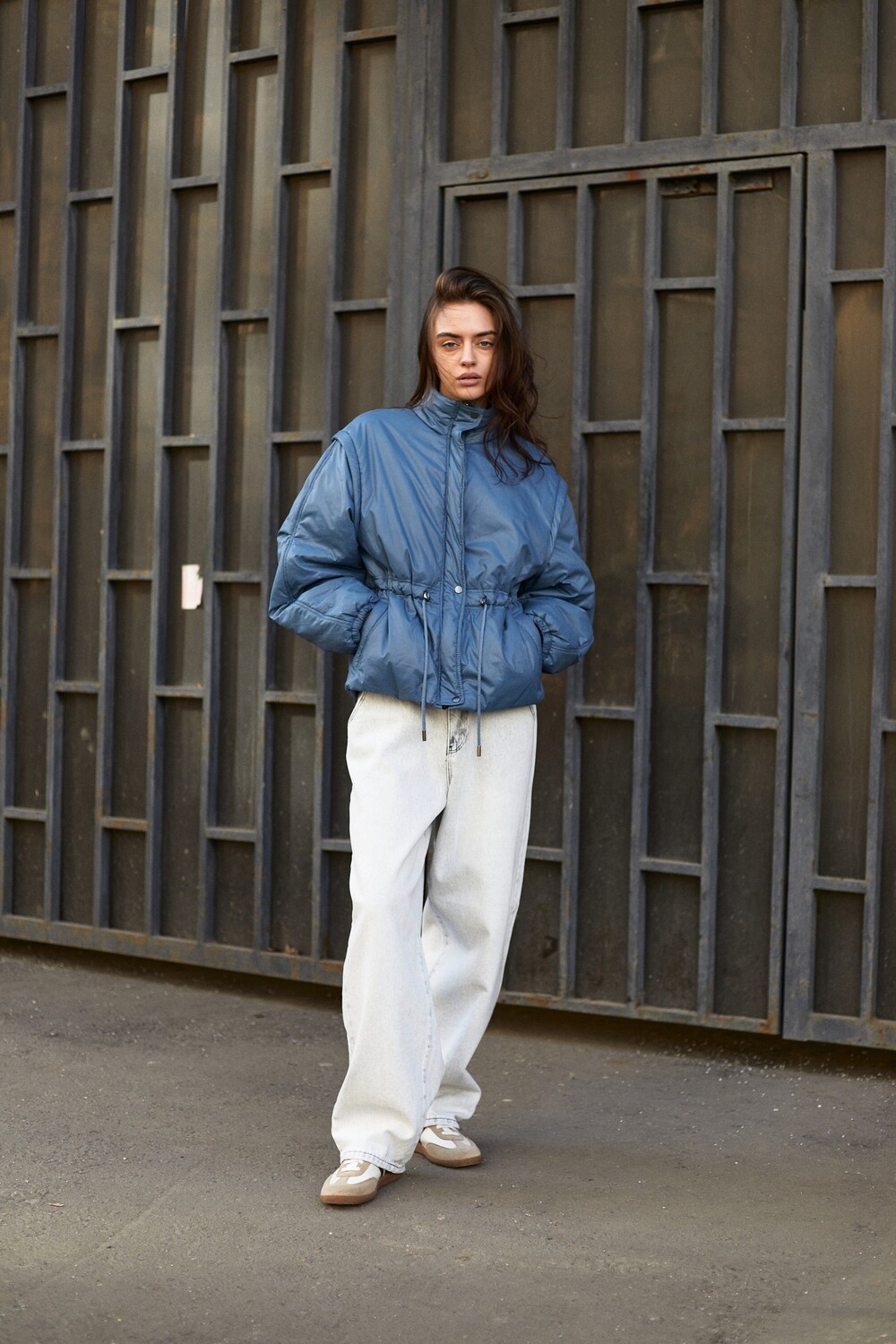 Muscovite girl jacket in blue