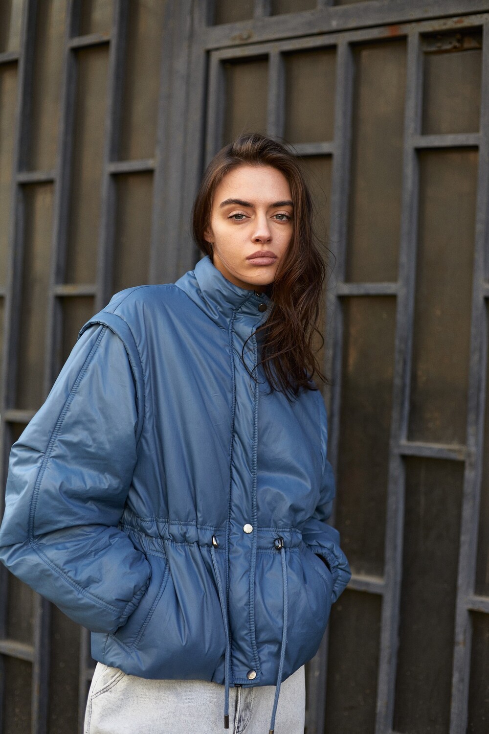 Muscovite girl jacket in blue