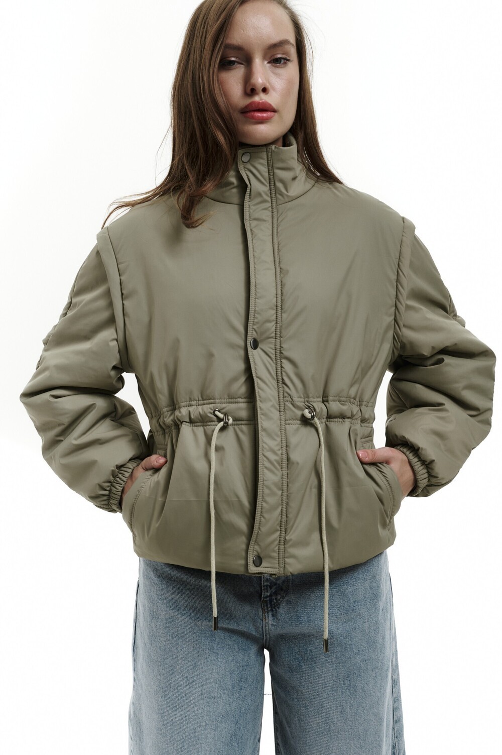 Muscovite jacket in olive color
