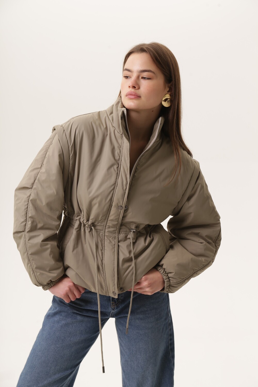Muscovite jacket in olive color