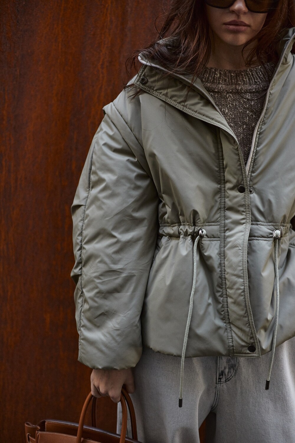 Muscovite jacket in olive color