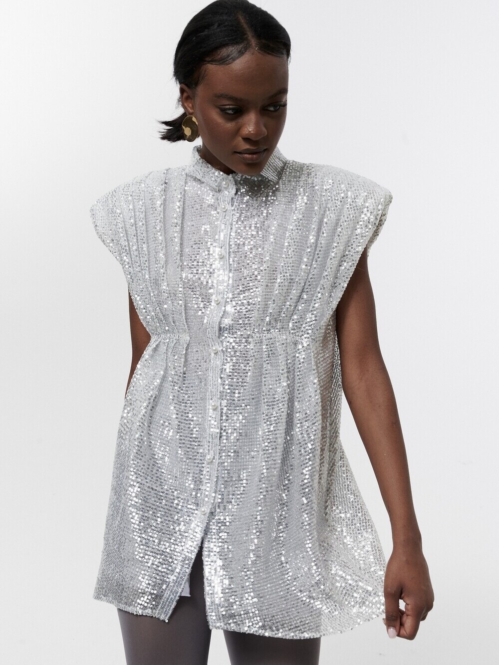 Sequined shirt