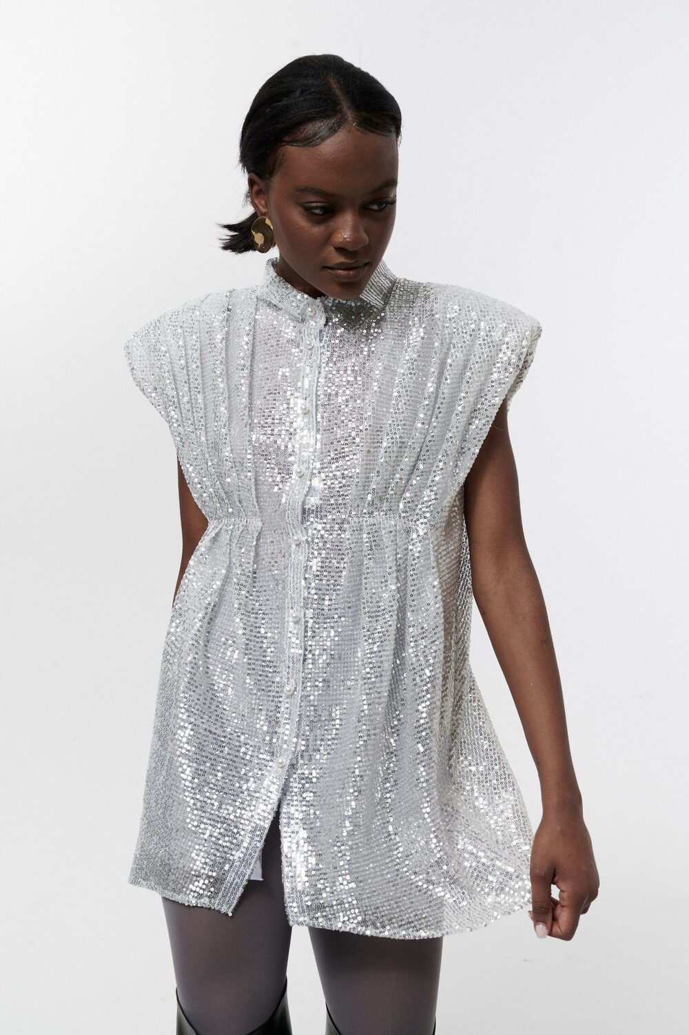 Sequined shirt