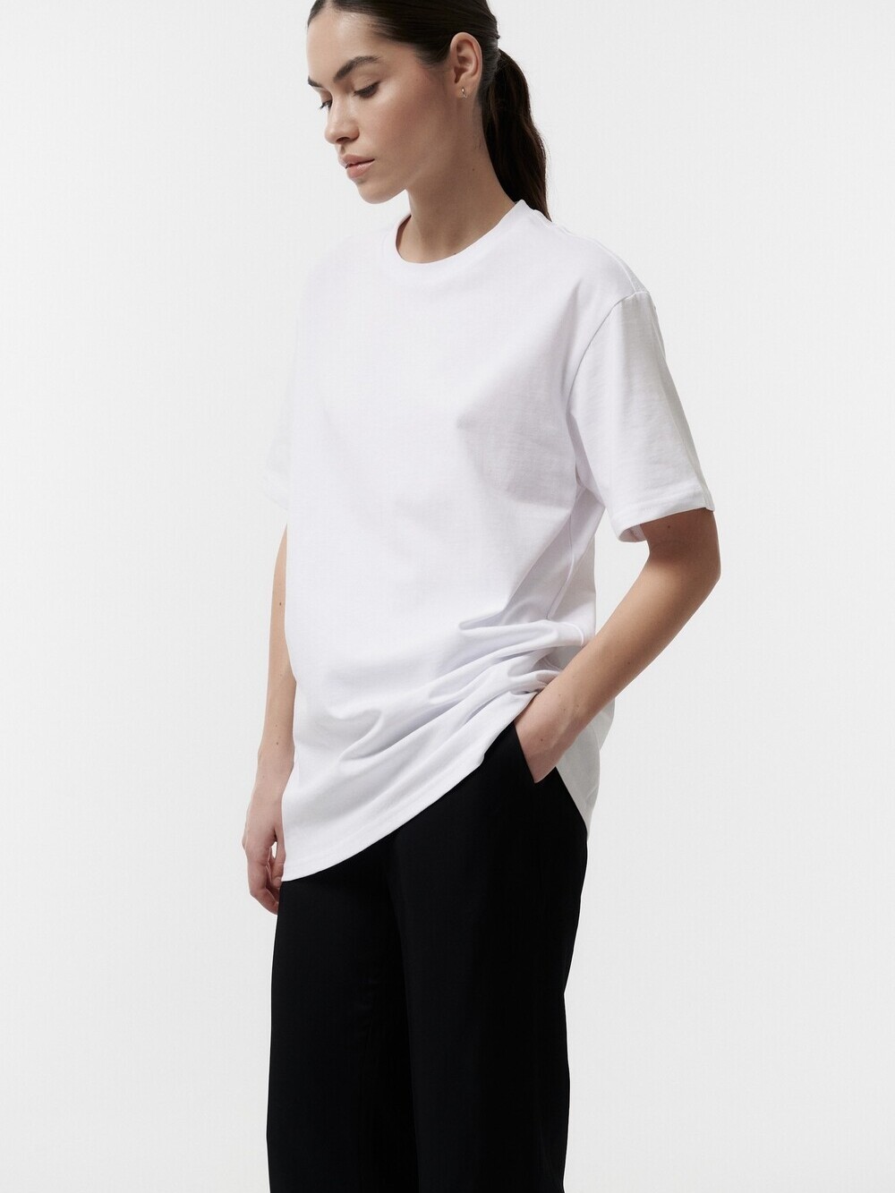 Basic white T-shirt