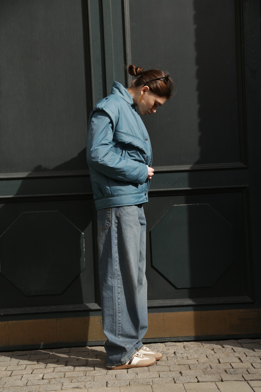 Jacket vintage azure