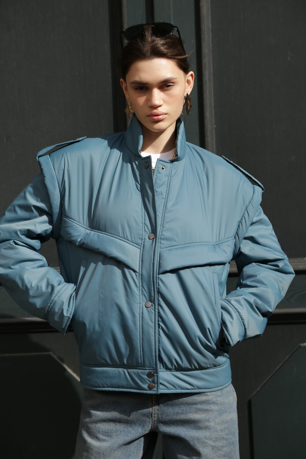 Jacket vintage azure